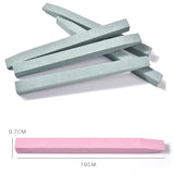 Outil de soin des ongles Bâton abrasif en quartz pour ongles