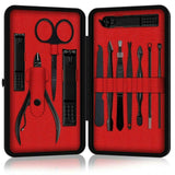 12 Pieces Manicure Pedicure Nail Care Set Cutter Clippers Tool Kit For Women Men