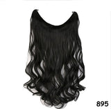 Natural color hair wig reality seamless hair extensions hair stealth seamless wig factory direct sales