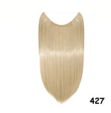 Natural color hair wig reality seamless hair extensions hair stealth seamless wig factory direct sales