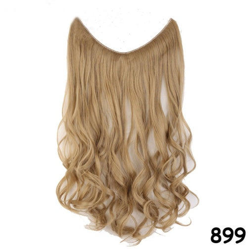 Natural color hair wig reality seamless hair extensions hair stealth seamless wig factory direct sales