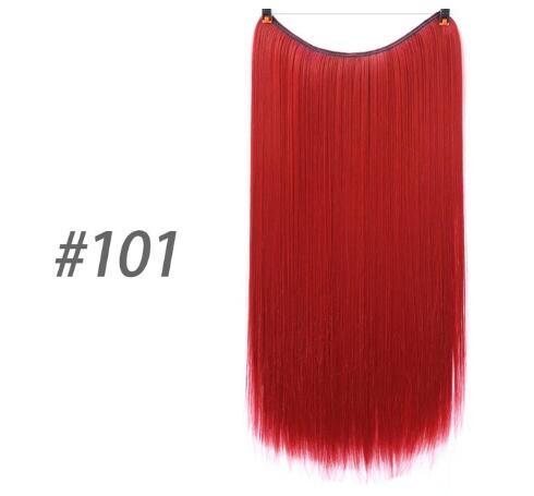 Natural color hair wig reality seamless hair extensions hair stealth seamless wig factory direct sales