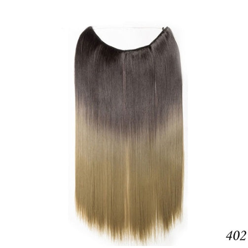 Natural color hair wig reality seamless hair extensions hair stealth seamless wig factory direct sales