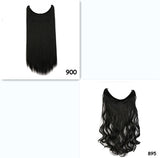 Natural color hair wig reality seamless hair extensions hair stealth seamless wig factory direct sales