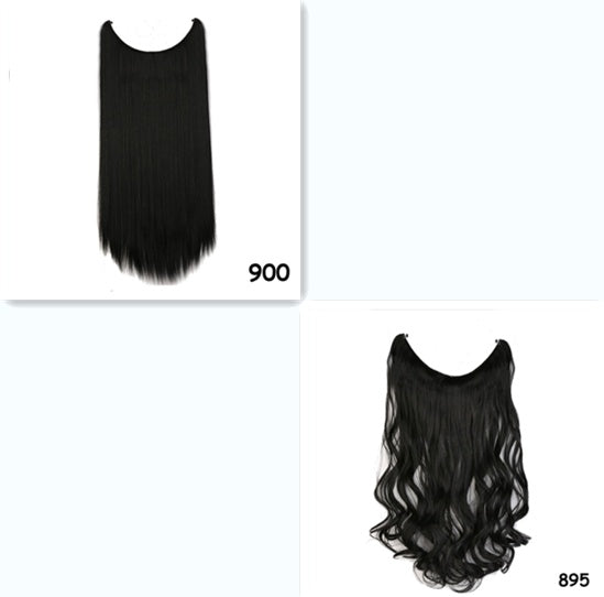 Natural color hair wig reality seamless hair extensions hair stealth seamless wig factory direct sales