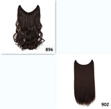 Natural color hair wig reality seamless hair extensions hair stealth seamless wig factory direct sales