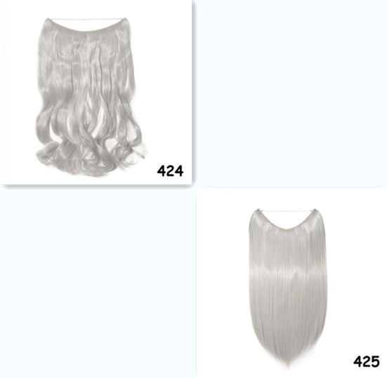 Natural color hair wig reality seamless hair extensions hair stealth seamless wig factory direct sales