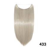 Natural color hair wig reality seamless hair extensions hair stealth seamless wig factory direct sales