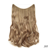 Natural color hair wig reality seamless hair extensions hair stealth seamless wig factory direct sales