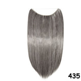 Natural color hair wig reality seamless hair extensions hair stealth seamless wig factory direct sales