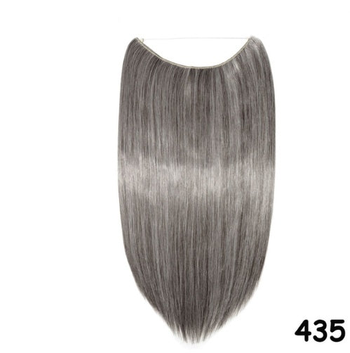 Natural color hair wig reality seamless hair extensions hair stealth seamless wig factory direct sales