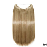 Natural color hair wig reality seamless hair extensions hair stealth seamless wig factory direct sales