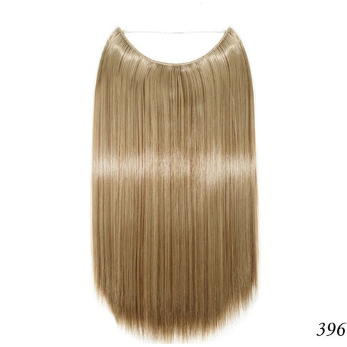 Natural color hair wig reality seamless hair extensions hair stealth seamless wig factory direct sales