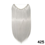 Natural color hair wig reality seamless hair extensions hair stealth seamless wig factory direct sales