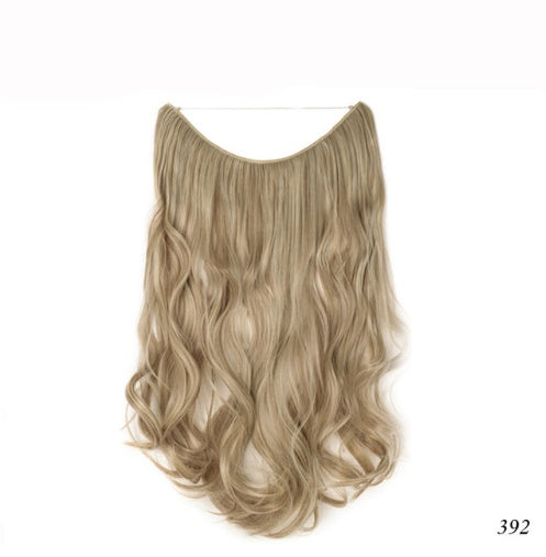 Natural color hair wig reality seamless hair extensions hair stealth seamless wig factory direct sales