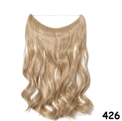 Natural color hair wig reality seamless hair extensions hair stealth seamless wig factory direct sales
