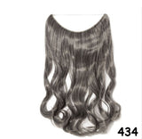 Natural color hair wig reality seamless hair extensions hair stealth seamless wig factory direct sales