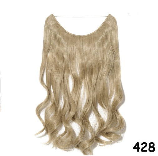 Natural color hair wig reality seamless hair extensions hair stealth seamless wig factory direct sales