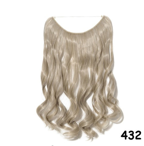 Natural color hair wig reality seamless hair extensions hair stealth seamless wig factory direct sales
